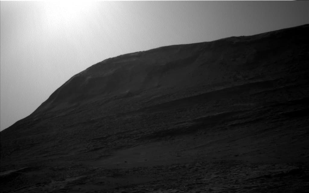 Foto de Marte da câmera NAV_LEFT_B