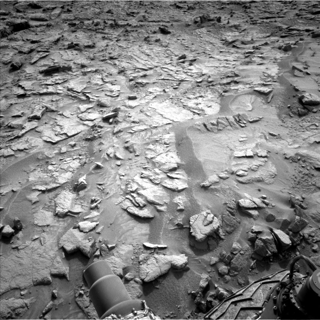 Foto de Marte da câmera NAV_LEFT_B