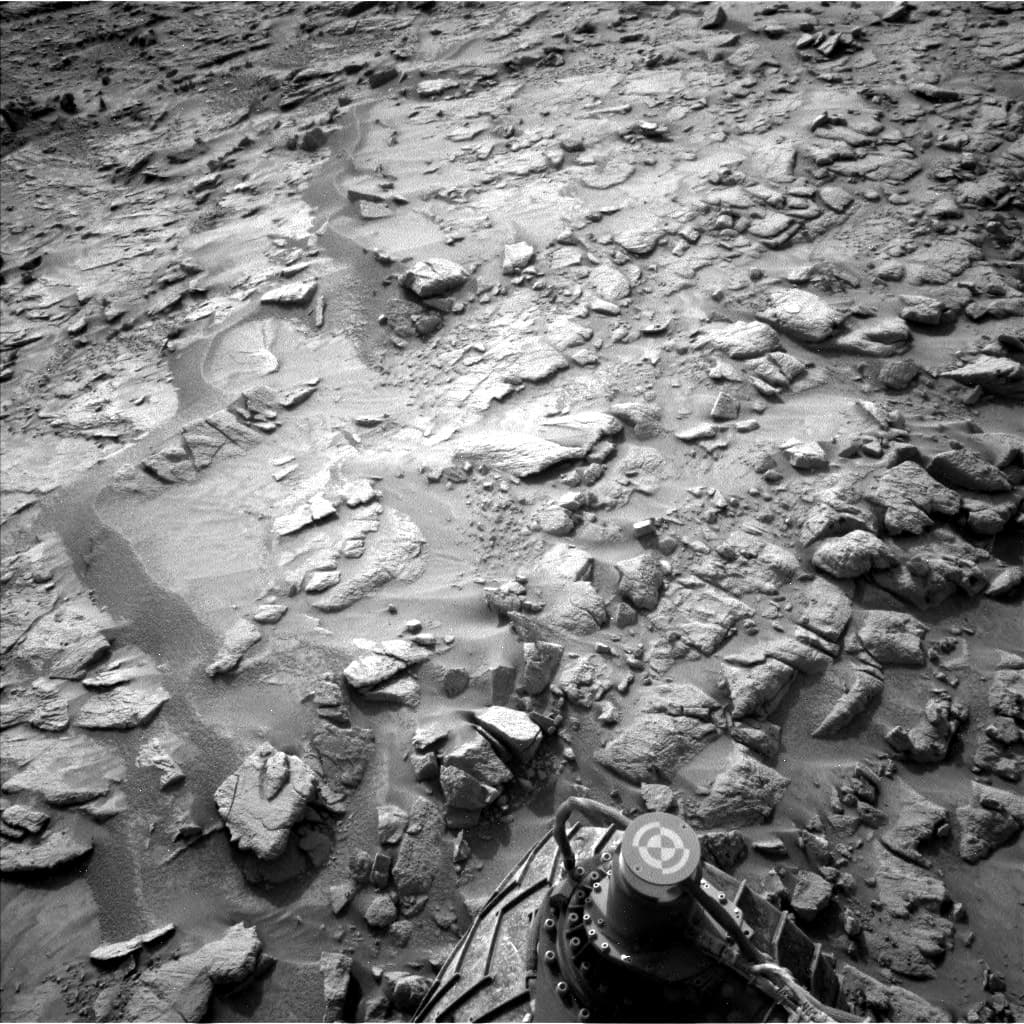 Foto de Marte da câmera NAV_LEFT_B