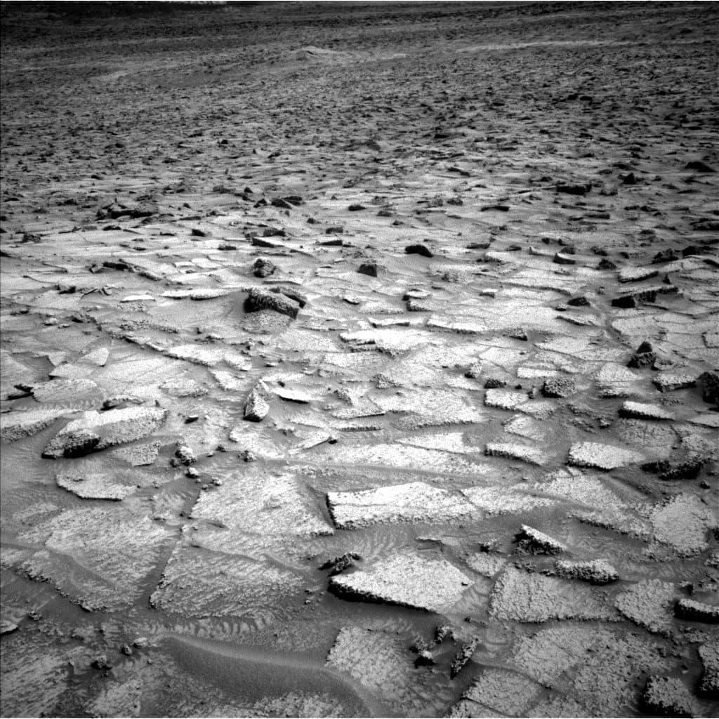 Foto de Marte da câmera NAV_LEFT_B