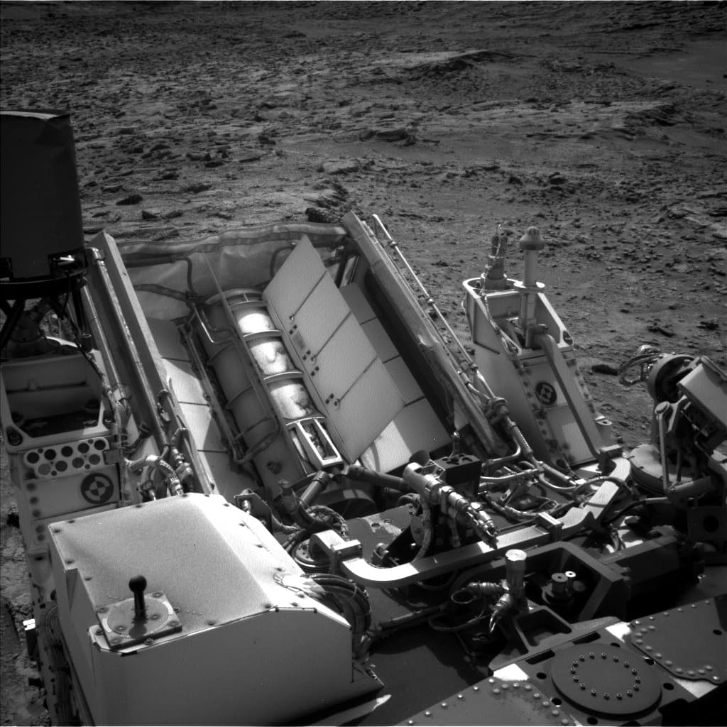 Foto de Marte da câmera NAV_LEFT_B