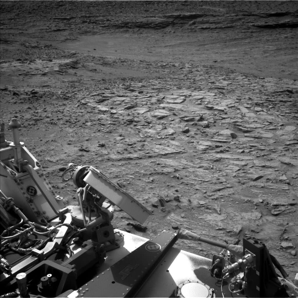 Foto de Marte da câmera NAV_LEFT_B