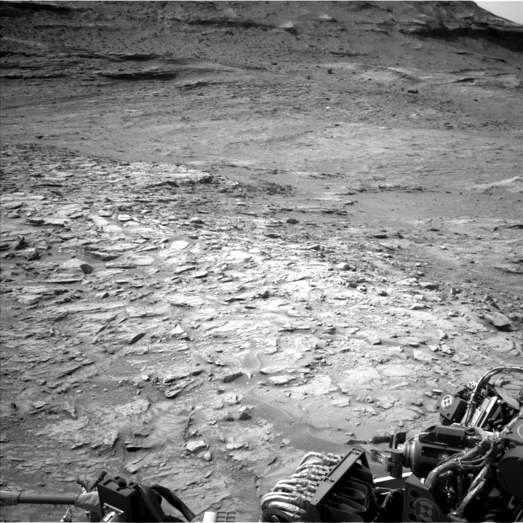 Foto de Marte da câmera NAV_LEFT_B