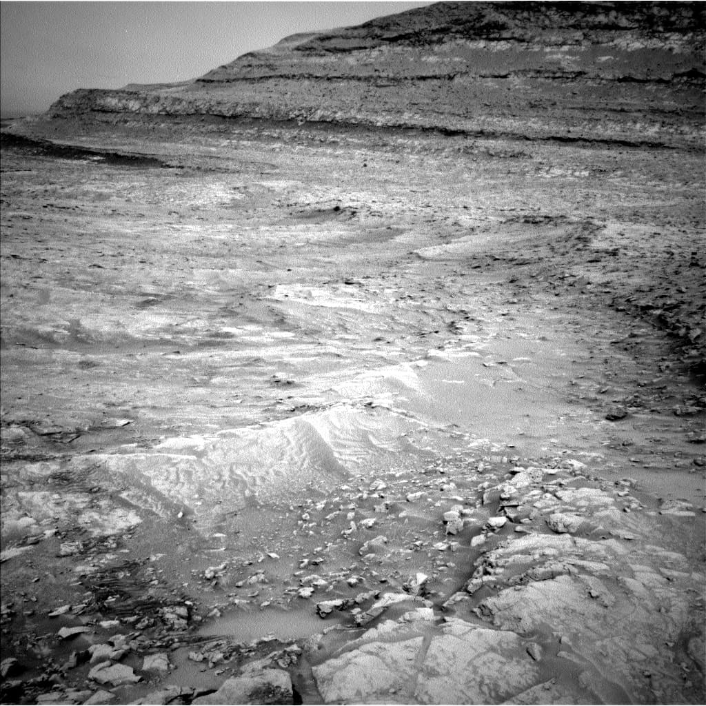 Foto de Marte da câmera NAV_LEFT_B