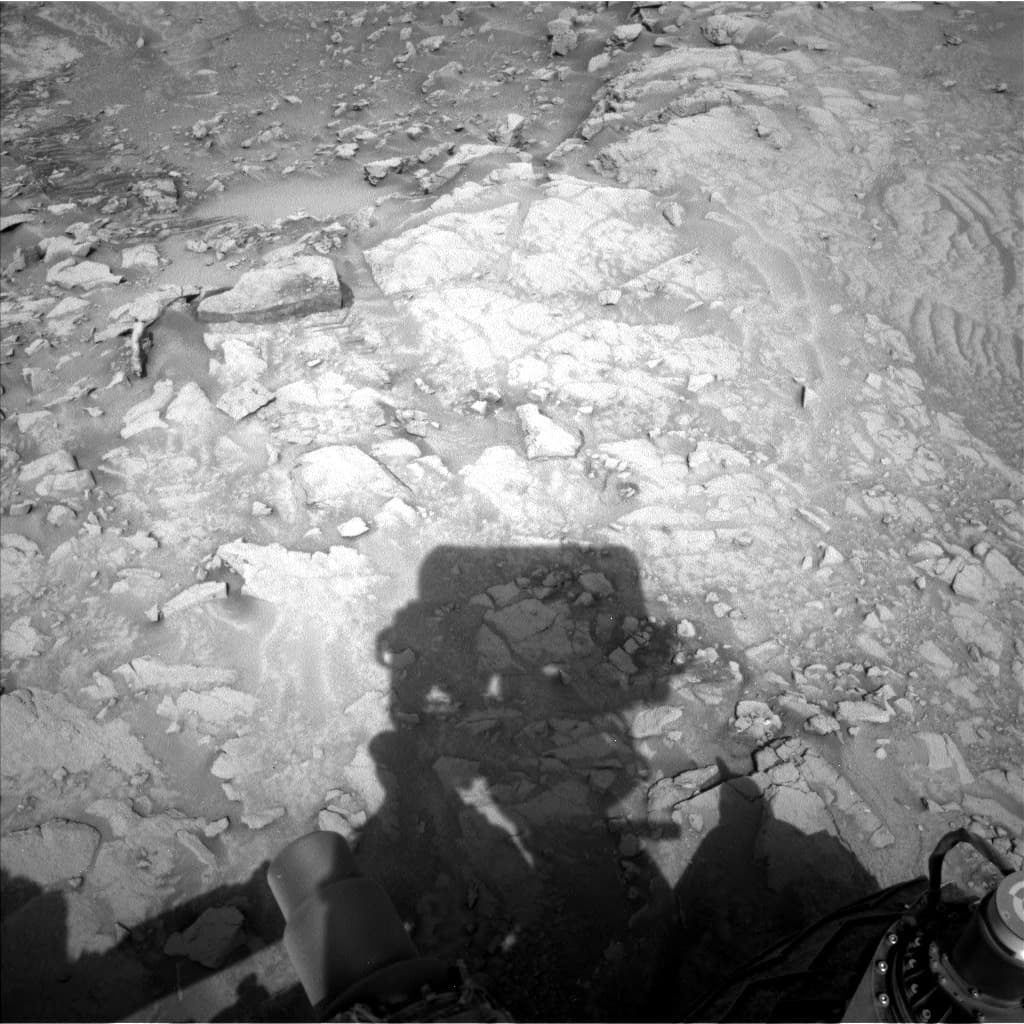 Foto de Marte da câmera NAV_LEFT_B