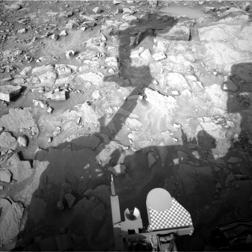 Foto de Marte da câmera NAV_LEFT_B