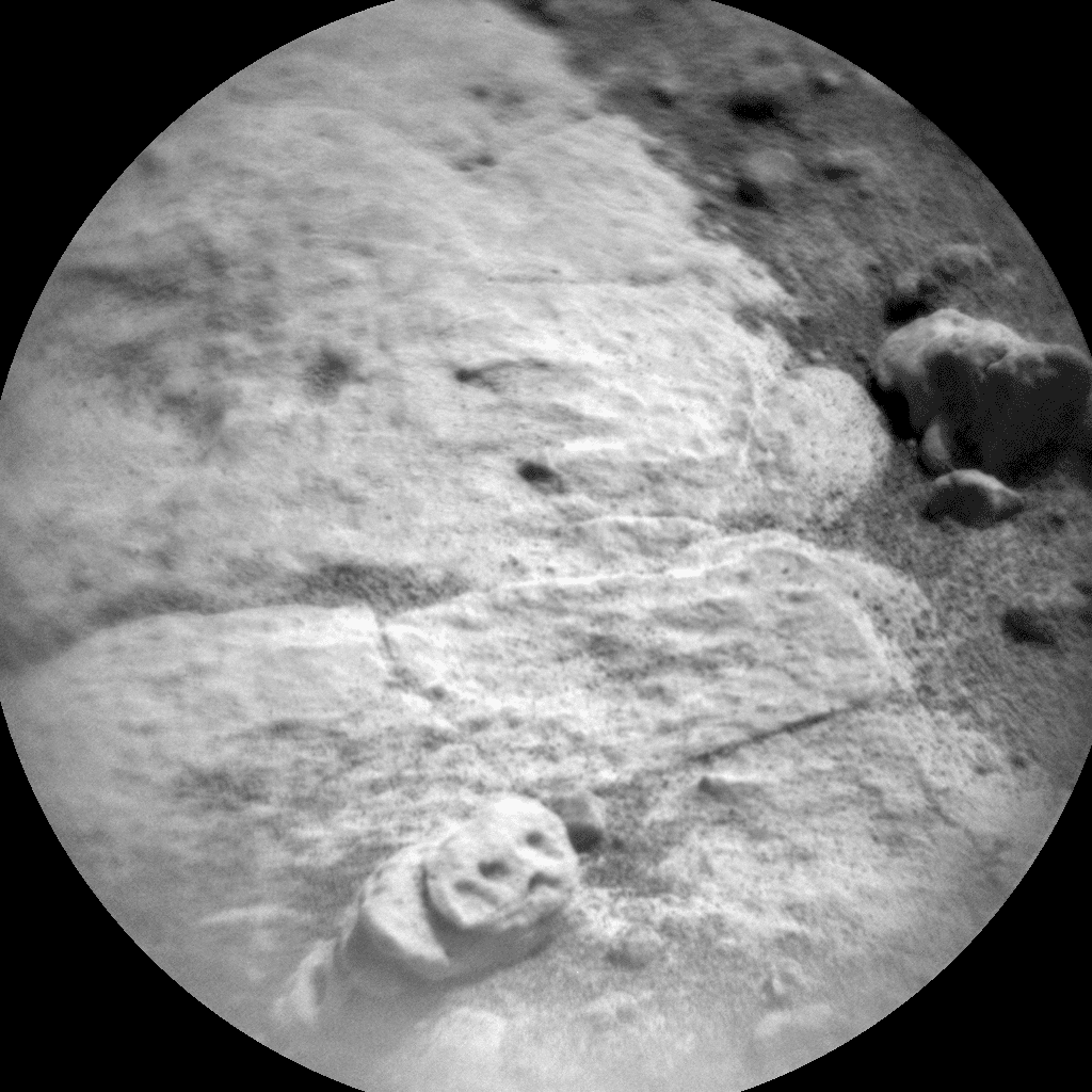 Foto de Marte da câmera CHEMCAM_RMI