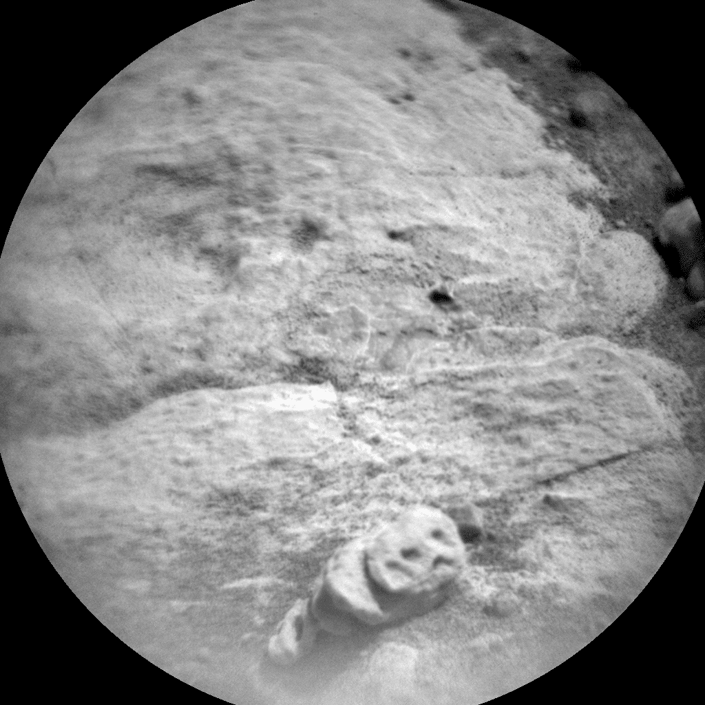 Foto de Marte da câmera CHEMCAM_RMI