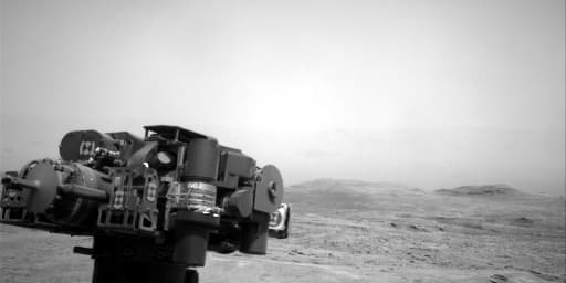 Foto de Marte da câmera NAV_RIGHT_B