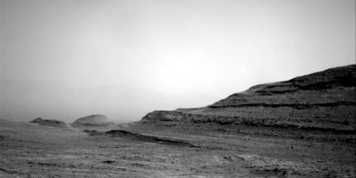 Foto de Marte da câmera NAV_RIGHT_B