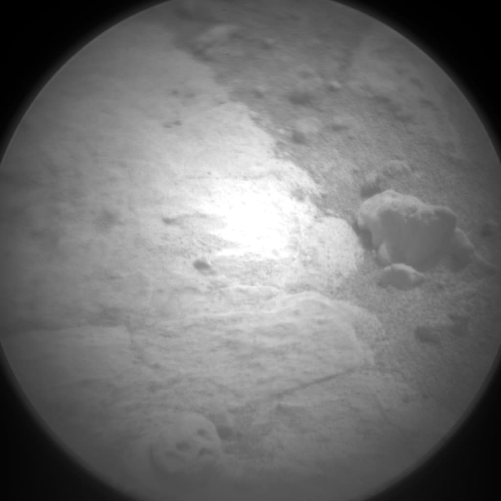 Foto de Marte da câmera CHEMCAM_RMI