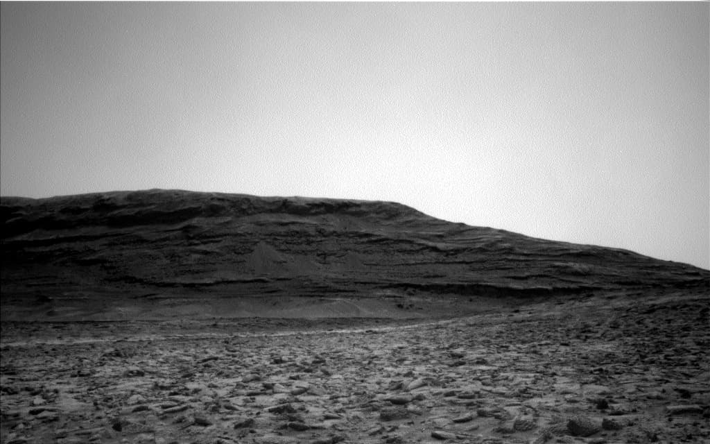 Foto de Marte da câmera NAV_LEFT_B