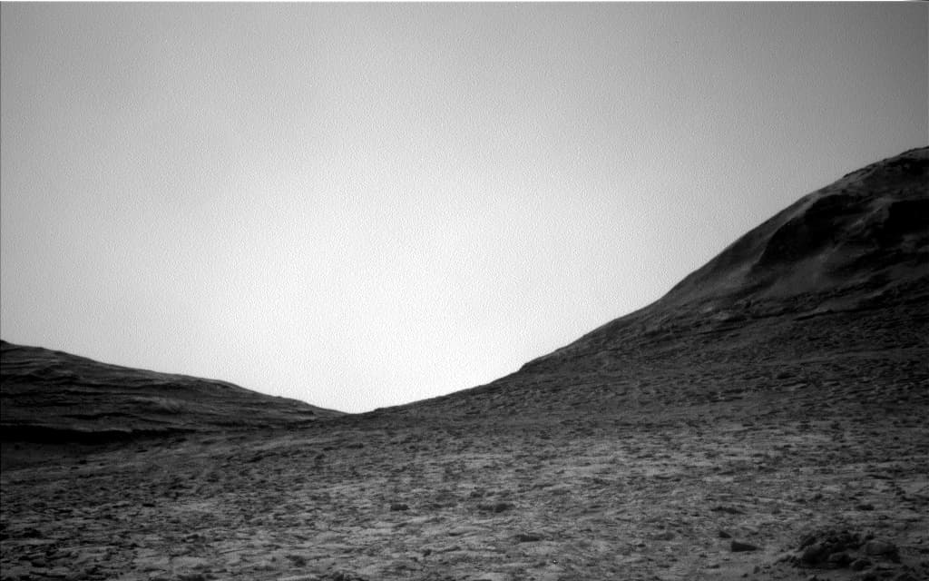 Foto de Marte da câmera NAV_LEFT_B