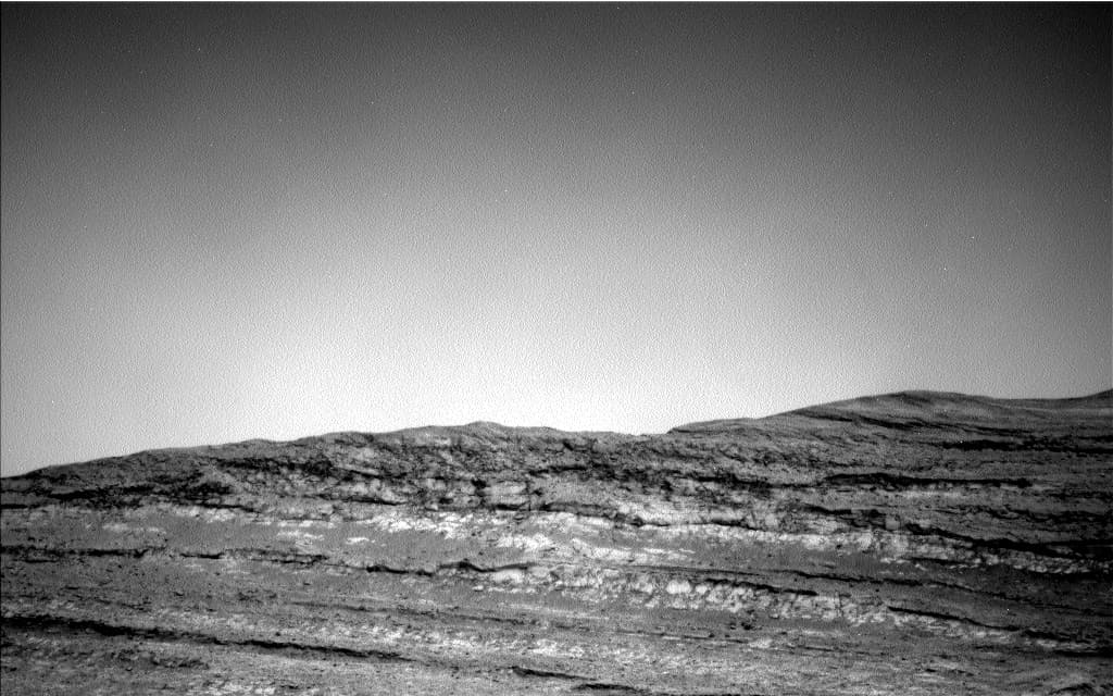 Foto de Marte da câmera NAV_LEFT_B