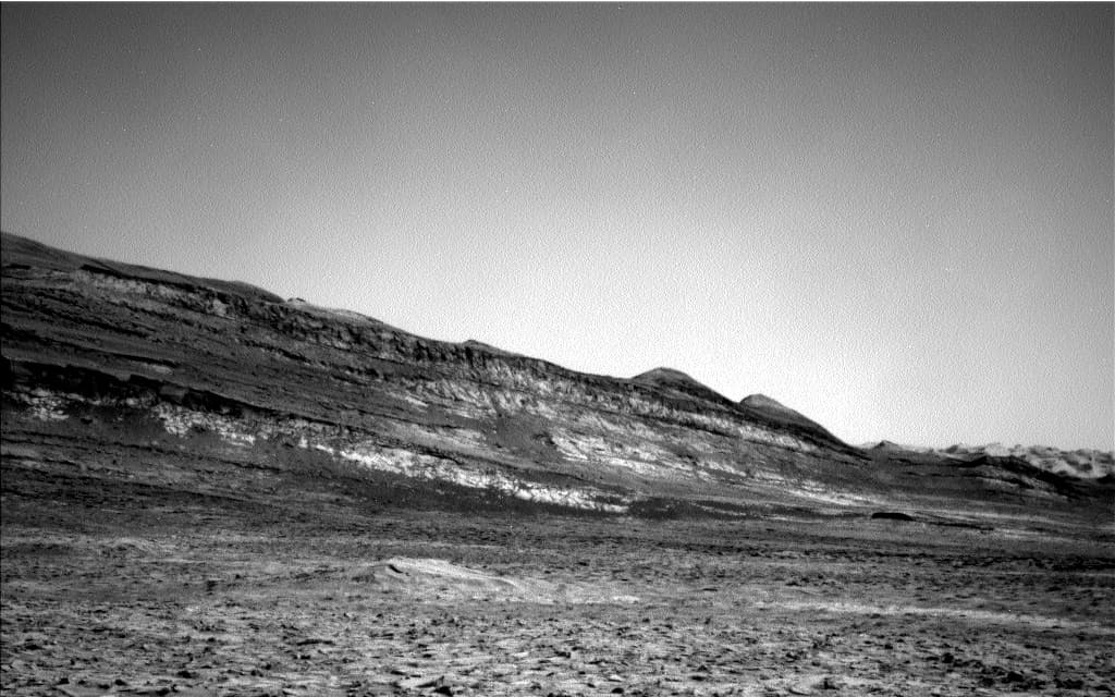 Foto de Marte da câmera NAV_LEFT_B