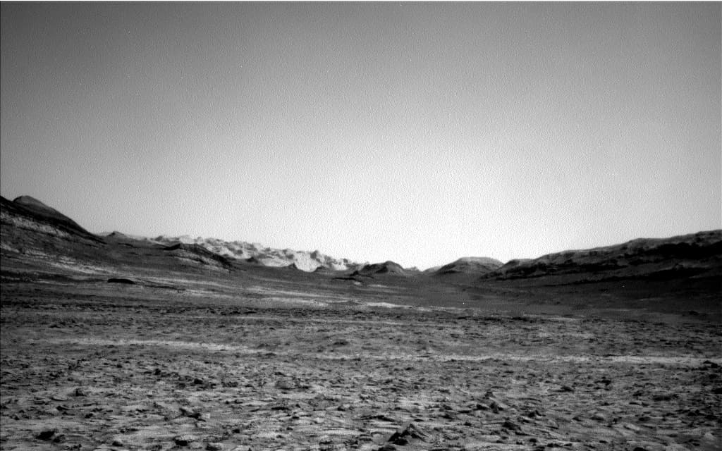 Foto de Marte da câmera NAV_LEFT_B