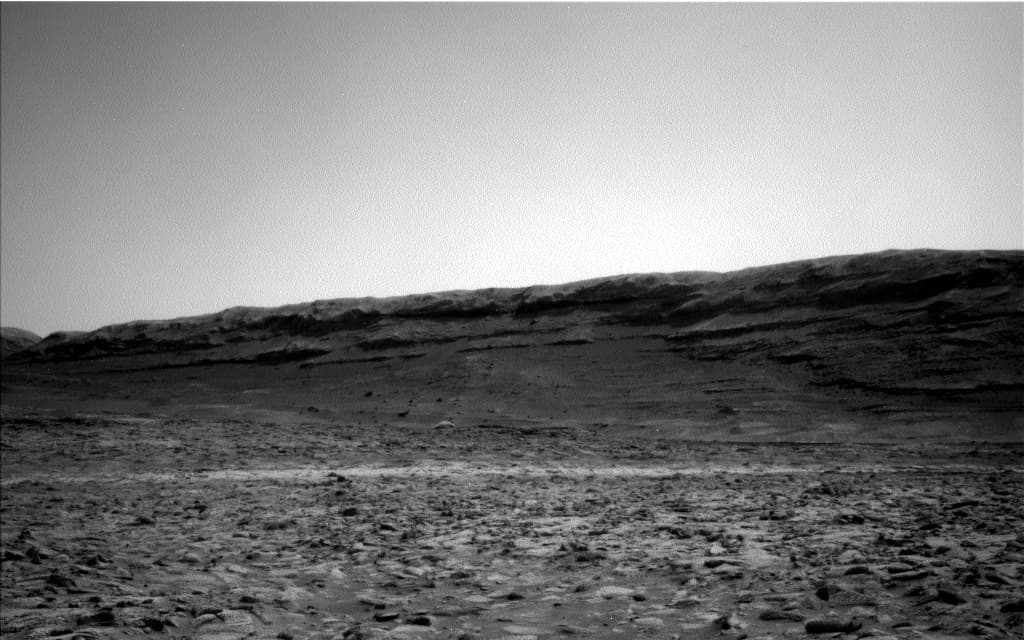 Foto de Marte da câmera NAV_LEFT_B