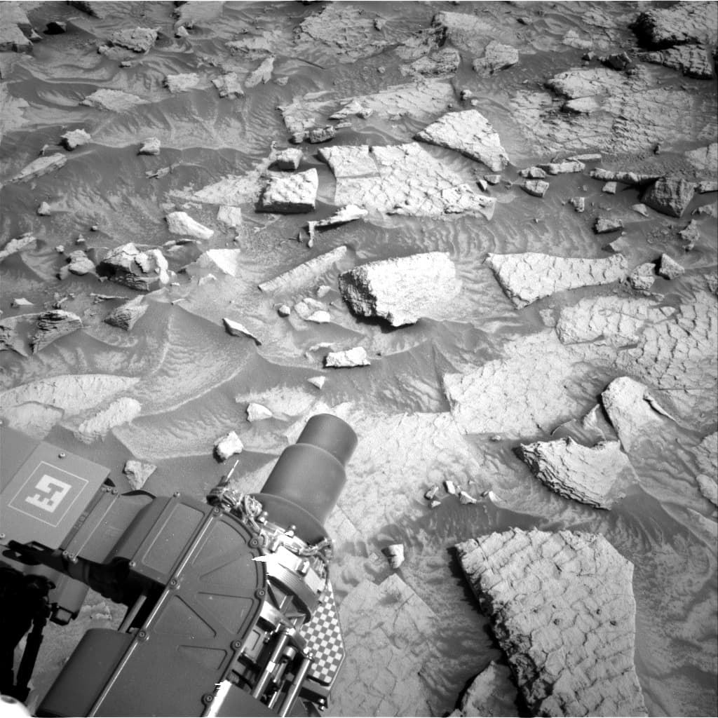 Foto de Marte da câmera NAV_RIGHT_B