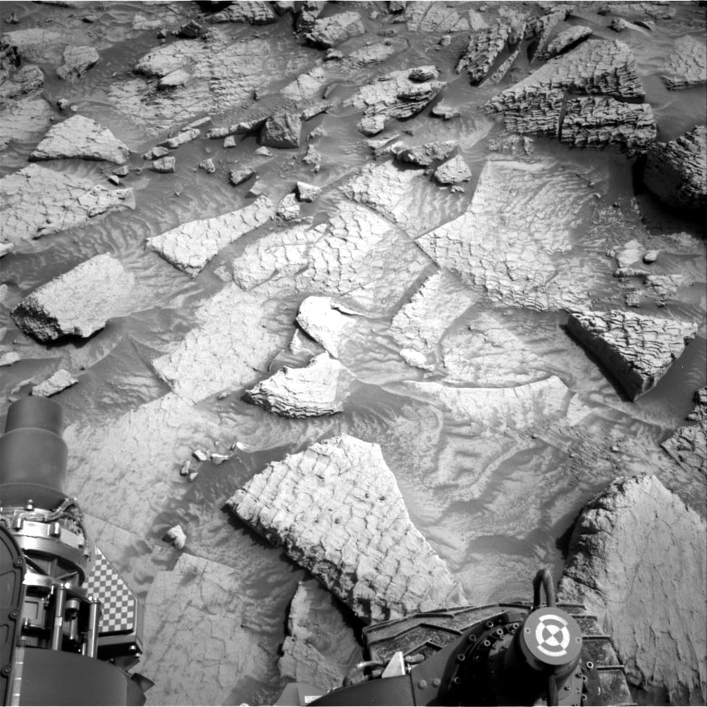 Foto de Marte da câmera NAV_RIGHT_B