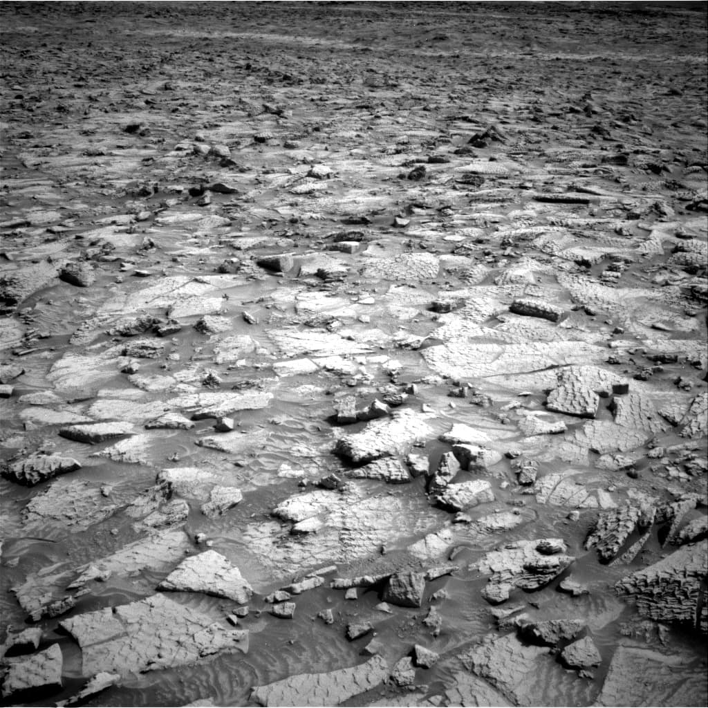 Foto de Marte da câmera NAV_RIGHT_B