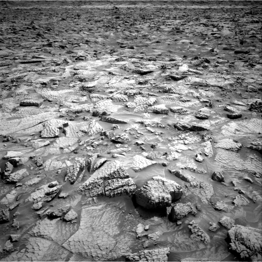 Foto de Marte da câmera NAV_RIGHT_B