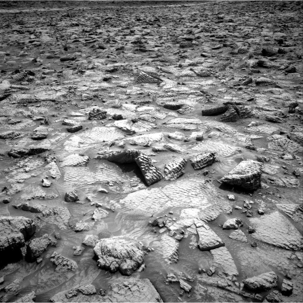 Foto de Marte da câmera NAV_RIGHT_B
