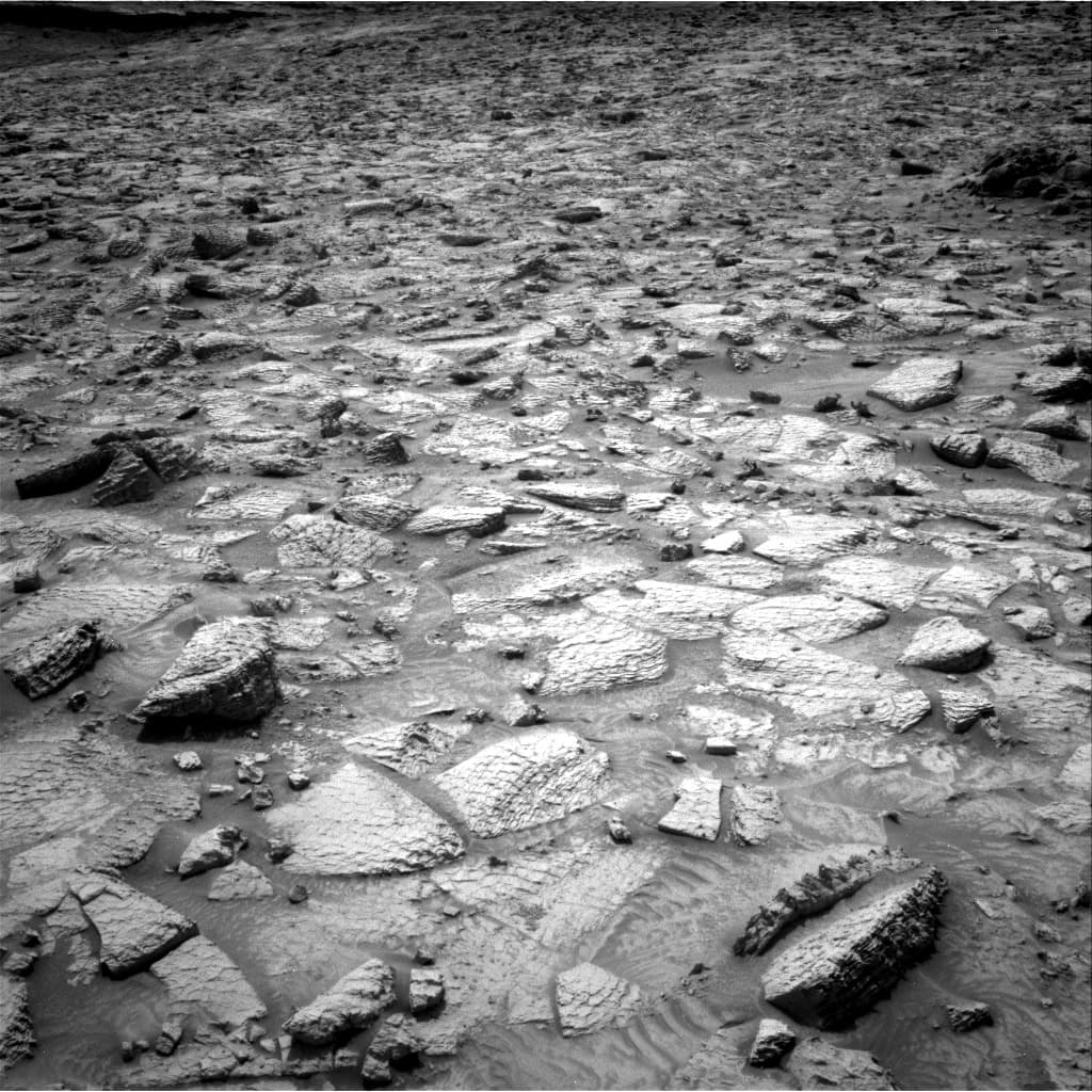 Foto de Marte da câmera NAV_RIGHT_B