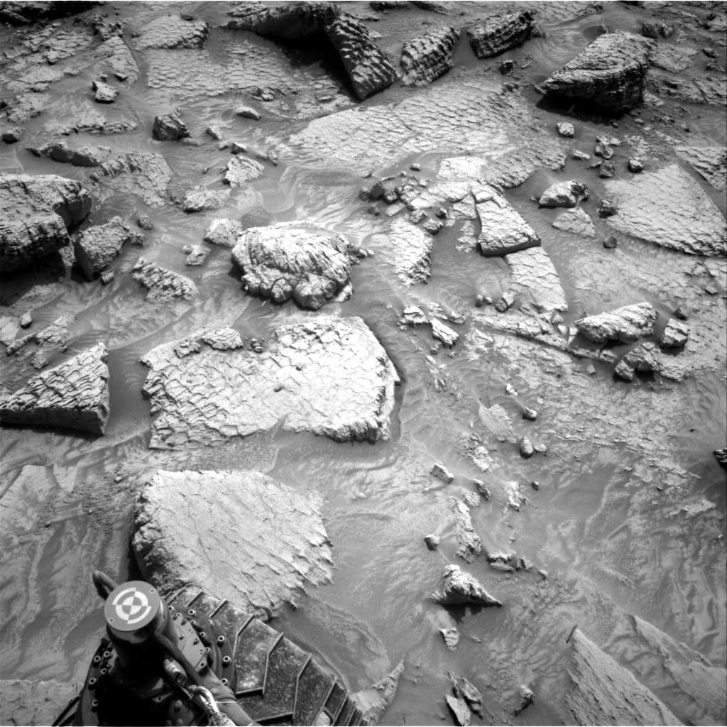 Foto de Marte da câmera NAV_RIGHT_B