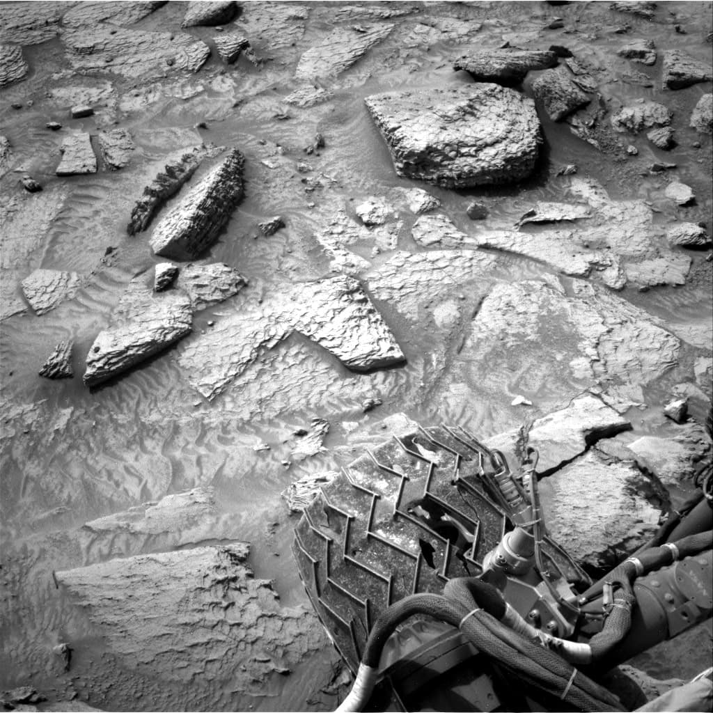 Foto de Marte da câmera NAV_RIGHT_B