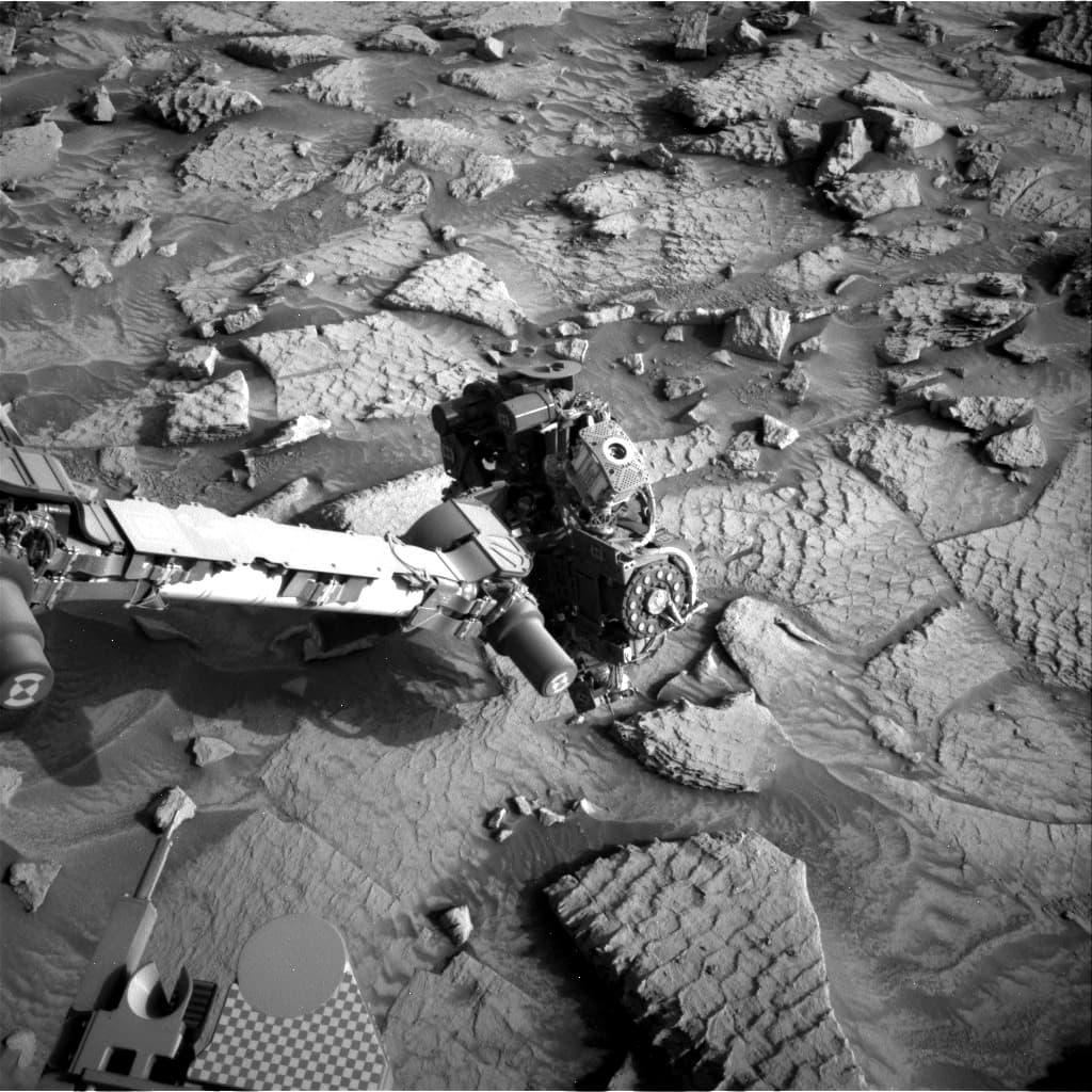 Foto de Marte da câmera NAV_RIGHT_B