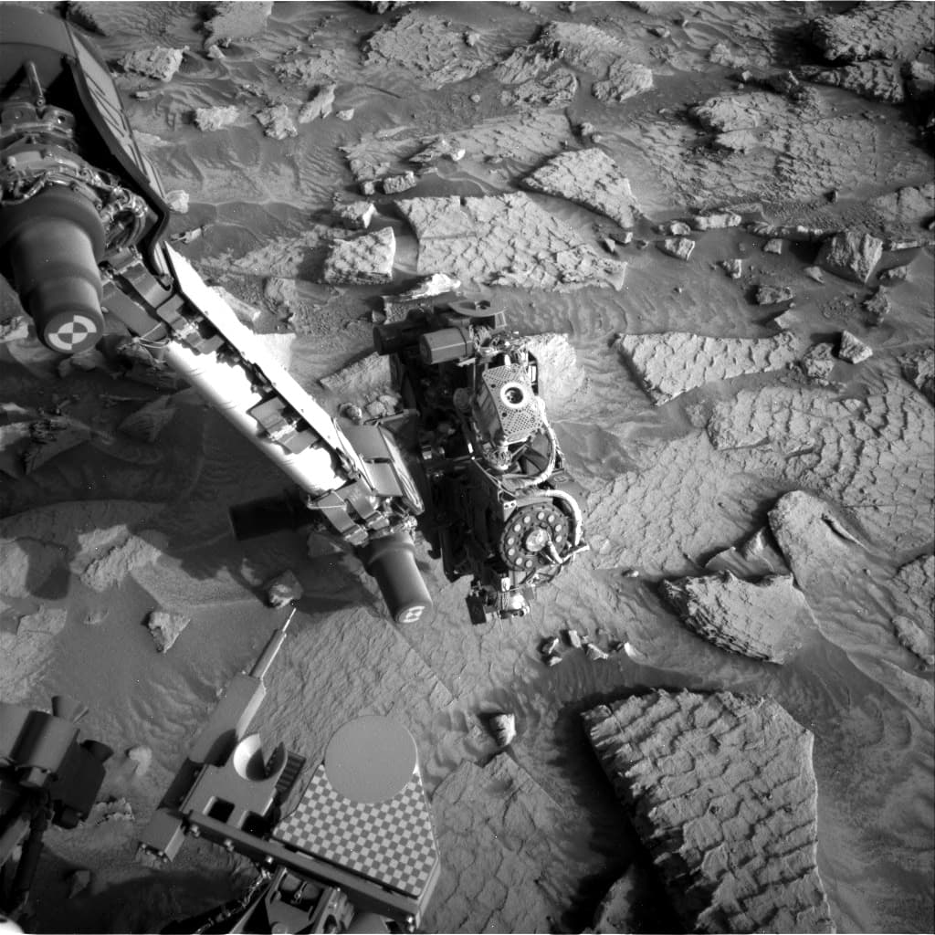 Foto de Marte da câmera NAV_RIGHT_B