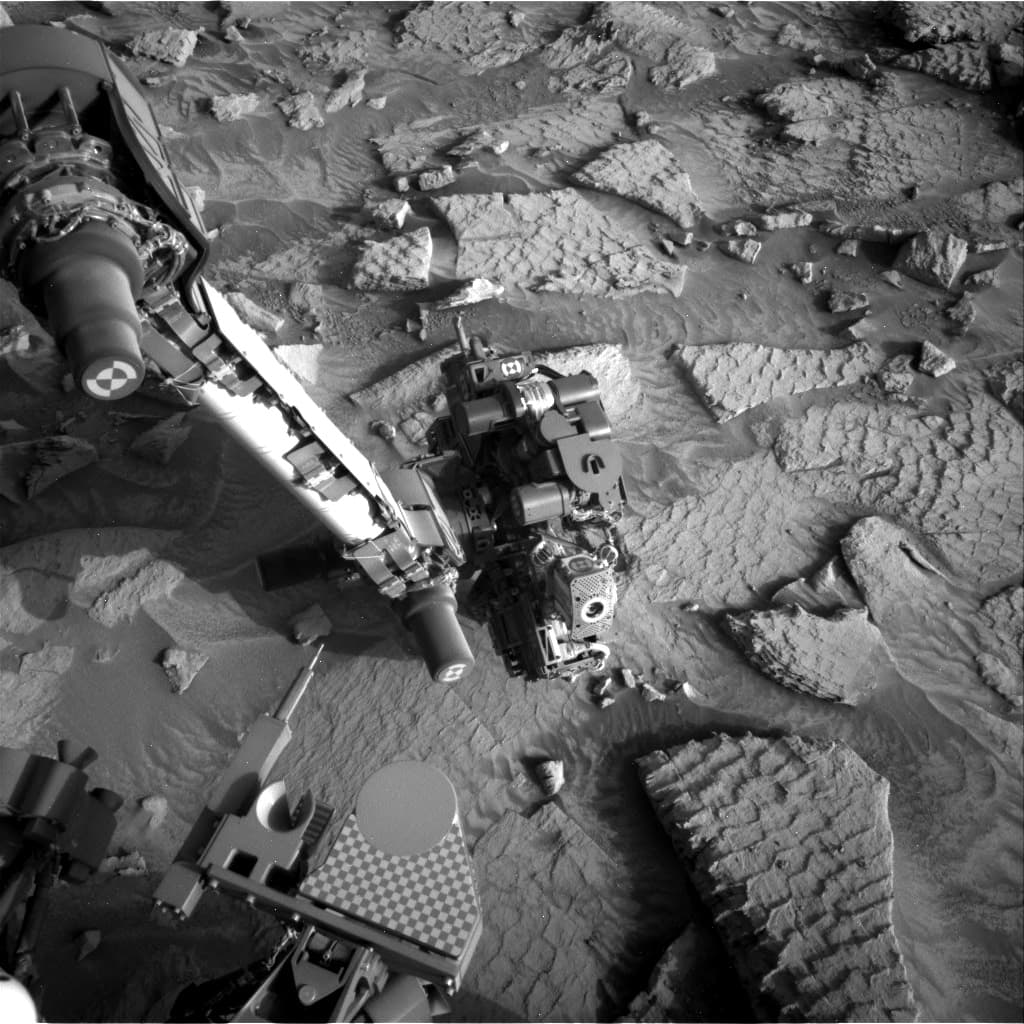 Foto de Marte da câmera NAV_RIGHT_B
