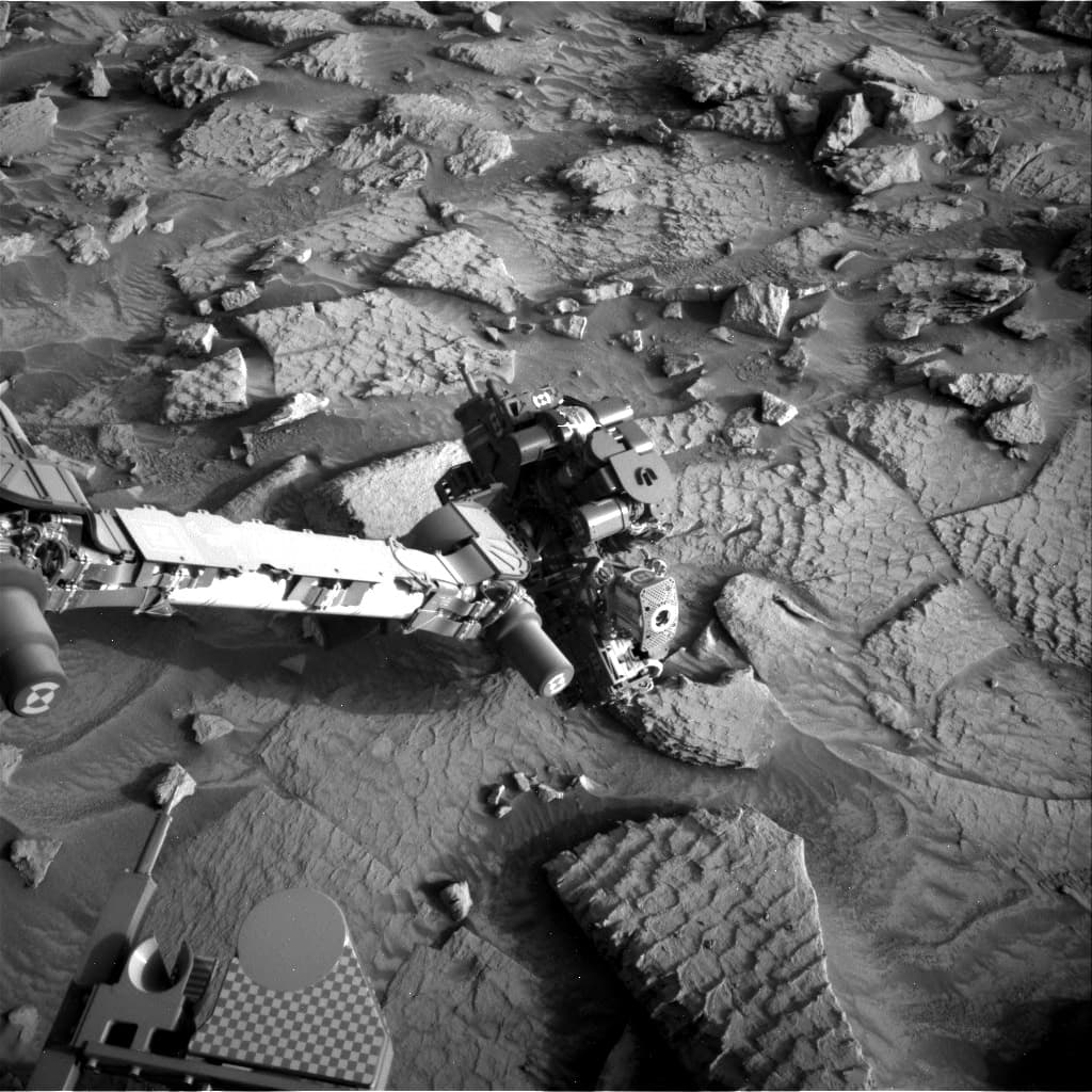 Foto de Marte da câmera NAV_RIGHT_B