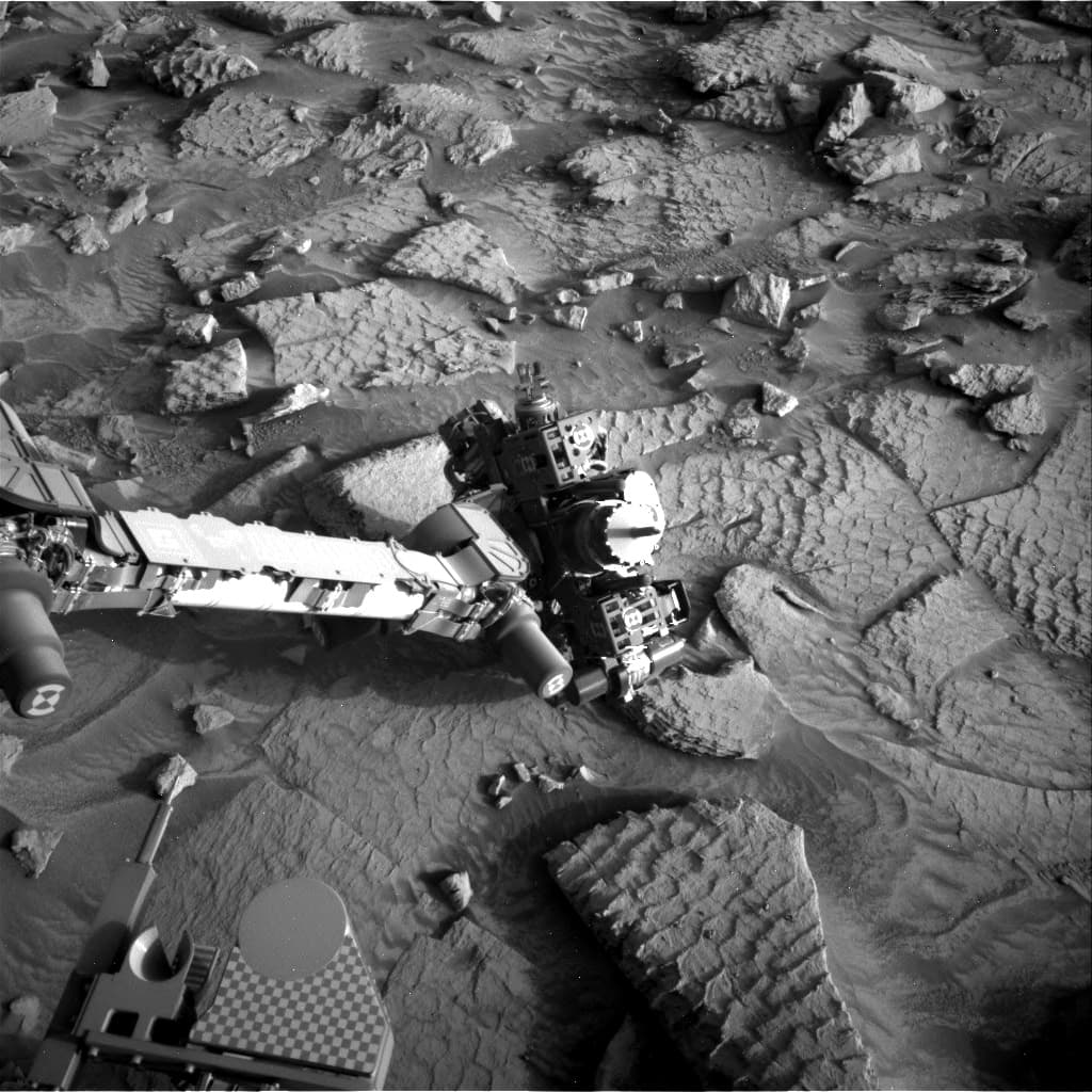 Foto de Marte da câmera NAV_RIGHT_B