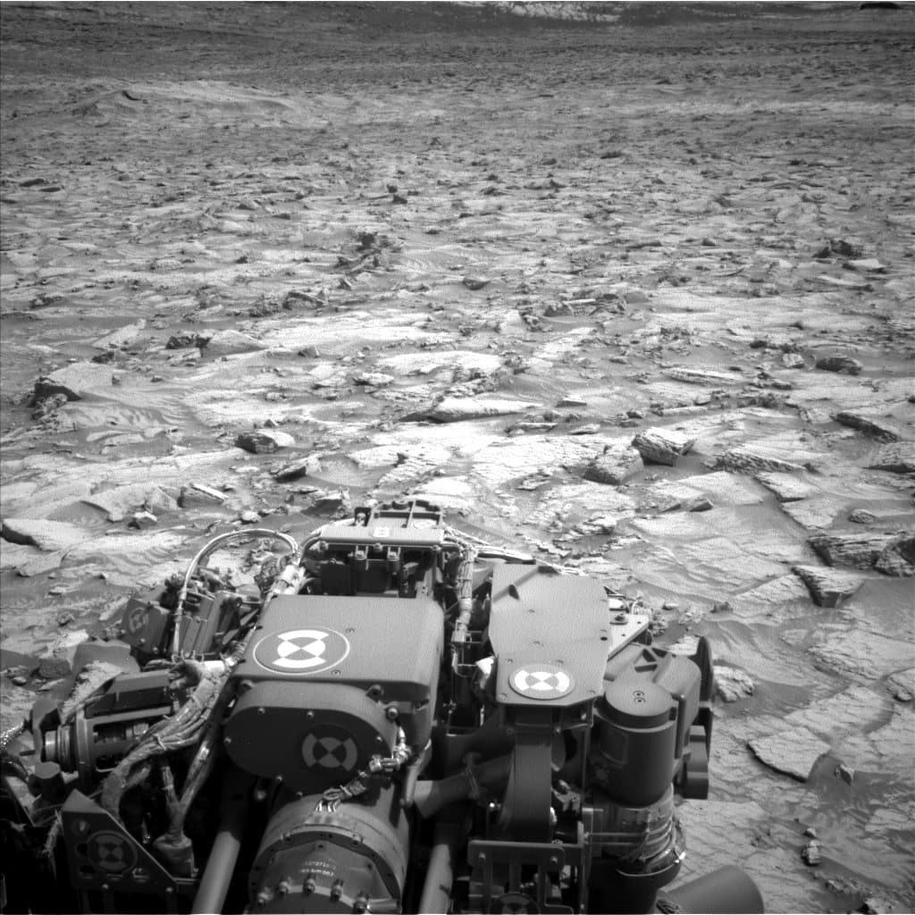 Foto de Marte da câmera NAV_LEFT_B