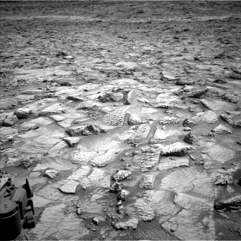 Foto de Marte da câmera NAV_LEFT_B