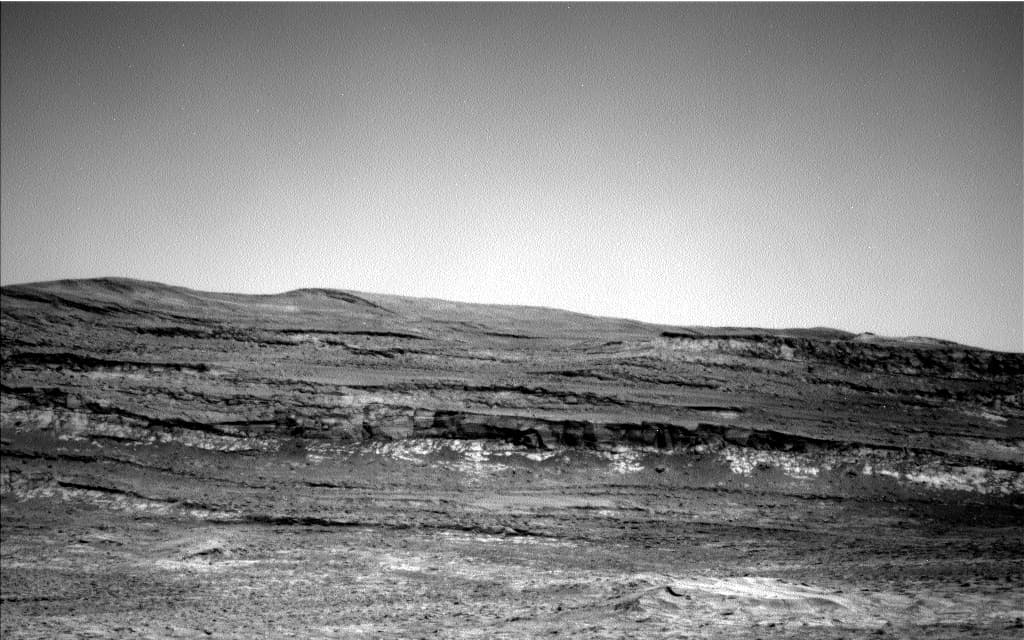 Foto de Marte da câmera NAV_LEFT_B