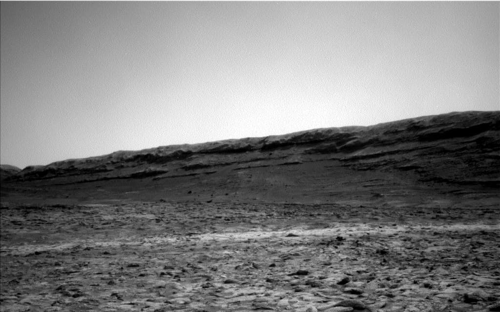 Foto de Marte da câmera NAV_LEFT_B