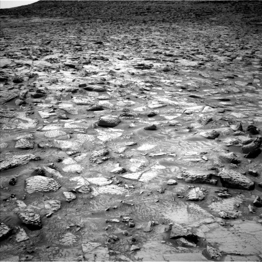 Foto de Marte da câmera NAV_LEFT_B