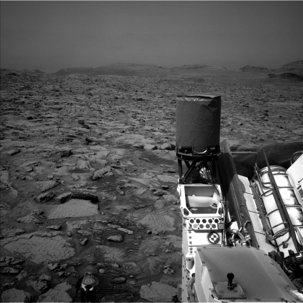 Foto de Marte da câmera NAV_LEFT_B