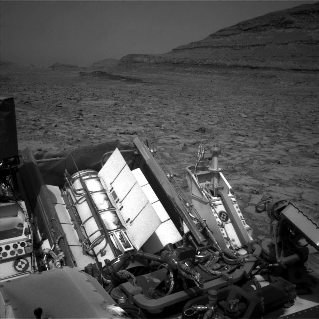 Foto de Marte da câmera NAV_LEFT_B