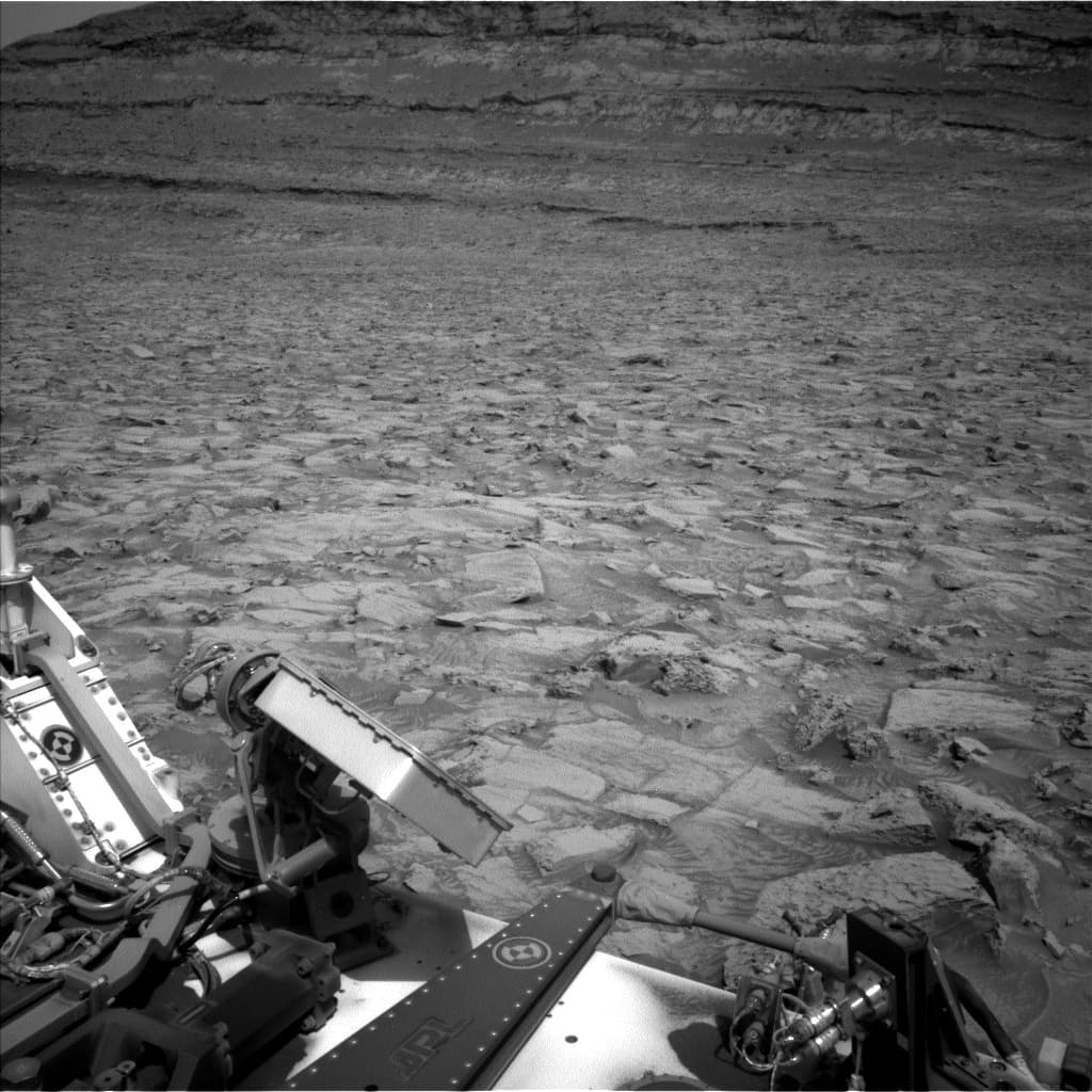 Foto de Marte da câmera NAV_LEFT_B