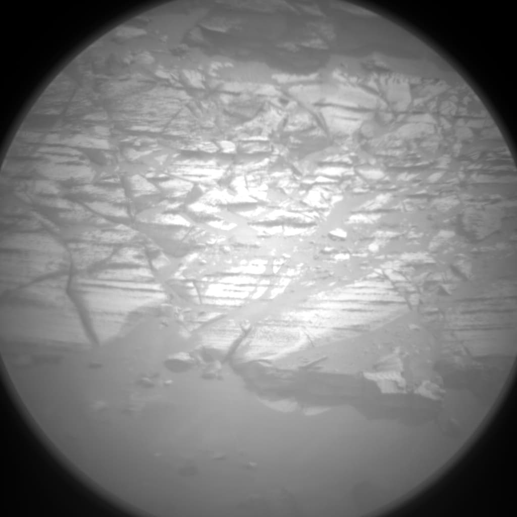 Foto de Marte da câmera CHEMCAM_RMI