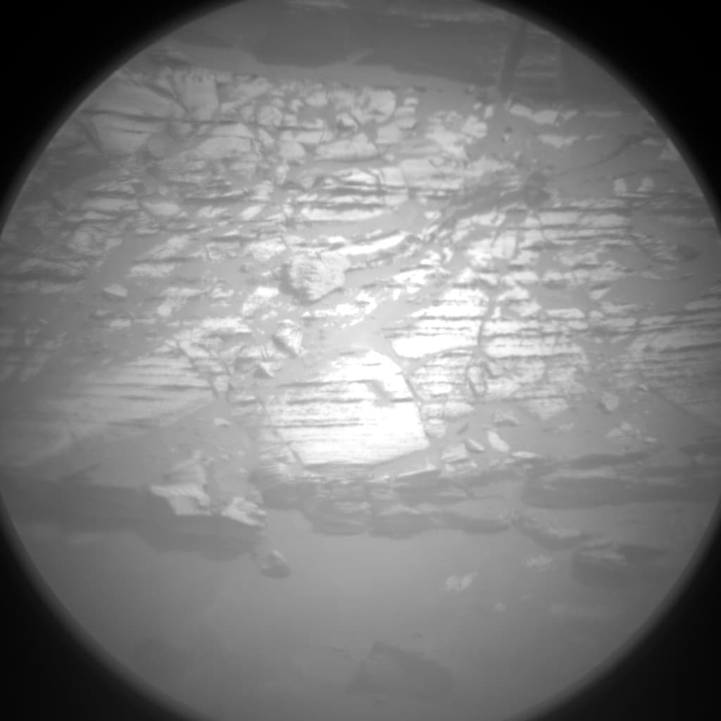 Foto de Marte da câmera CHEMCAM_RMI