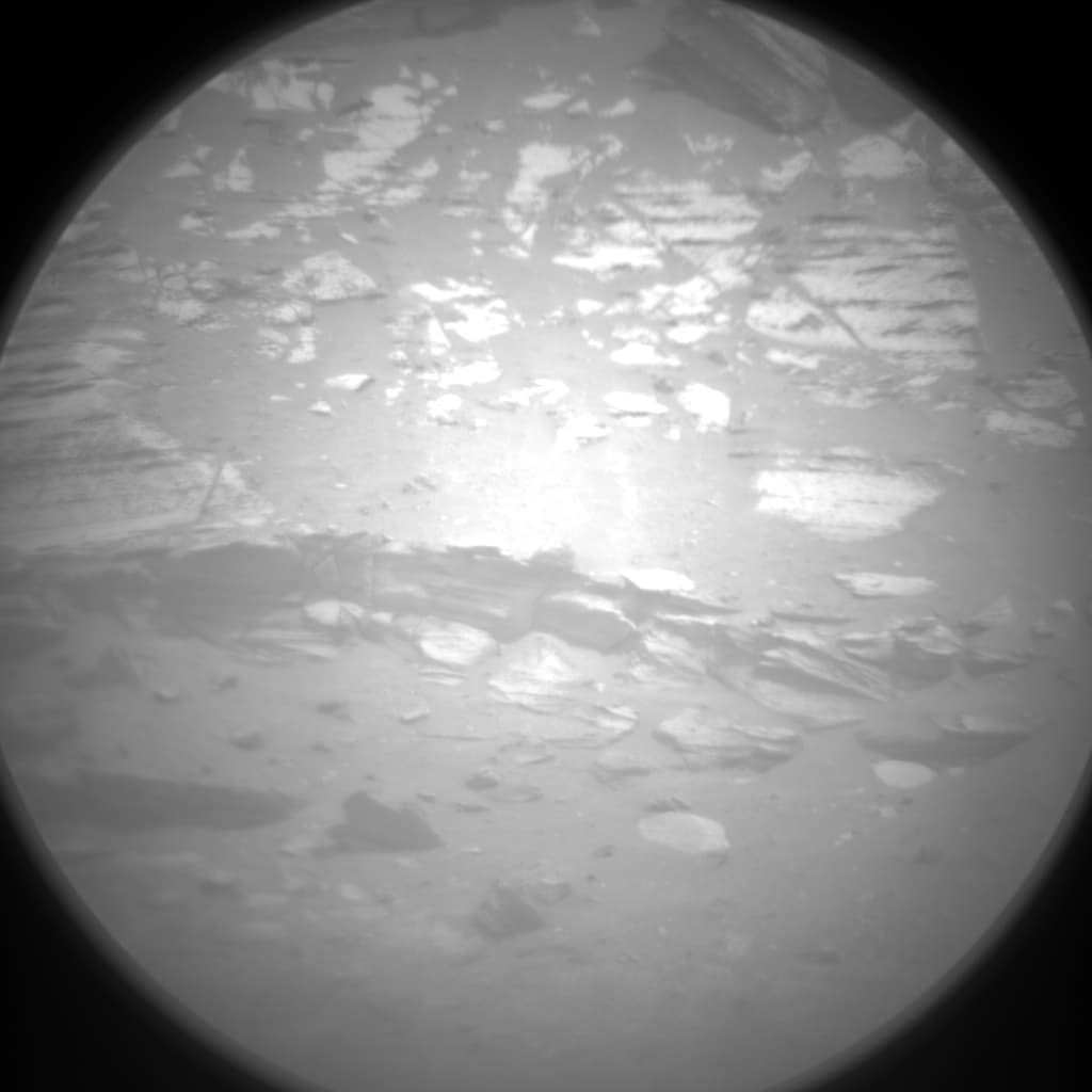 Foto de Marte da câmera CHEMCAM_RMI