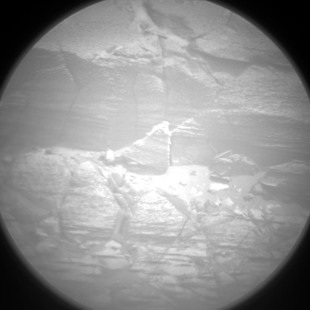 Foto de Marte da câmera CHEMCAM_RMI