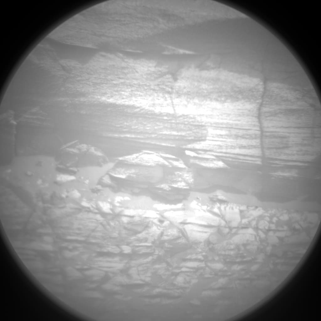 Foto de Marte da câmera CHEMCAM_RMI