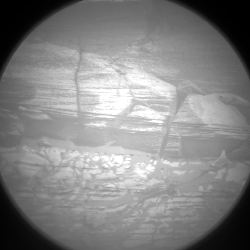 Foto de Marte da câmera CHEMCAM_RMI