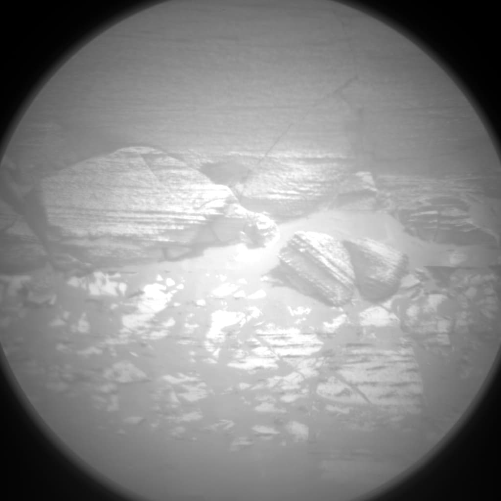 Foto de Marte da câmera CHEMCAM_RMI