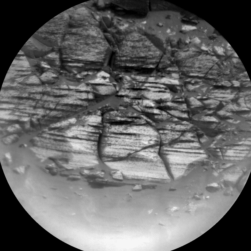 Foto de Marte da câmera CHEMCAM_RMI